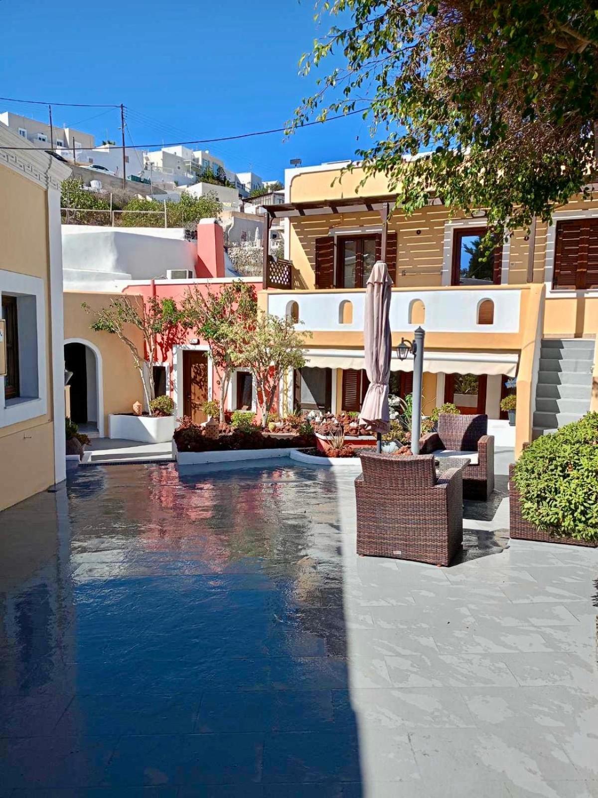 Hotel Pansion Zaharoula Fira  Exterior foto